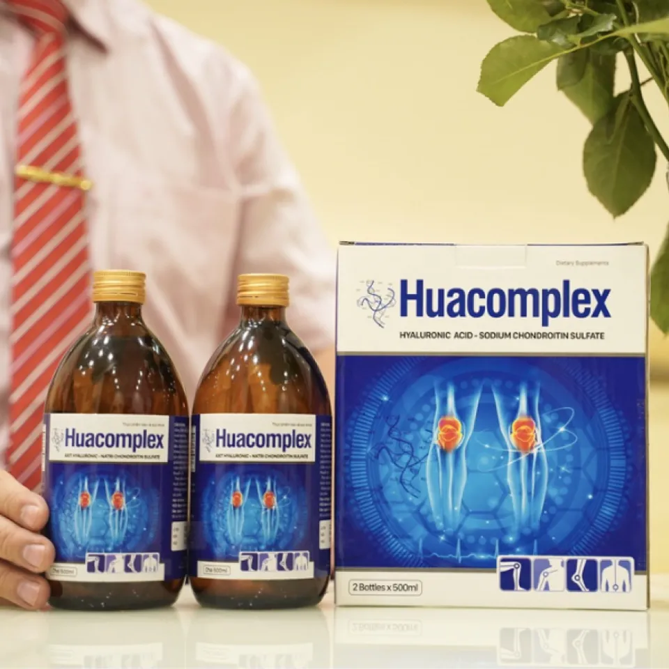 Nước uống Huacomplex tốt cho người gặp vấn đề về xương khớp