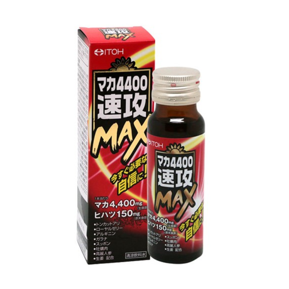 Nước uống Itoh Max 4400 hỗ trợ tăng cường sinh lý nam