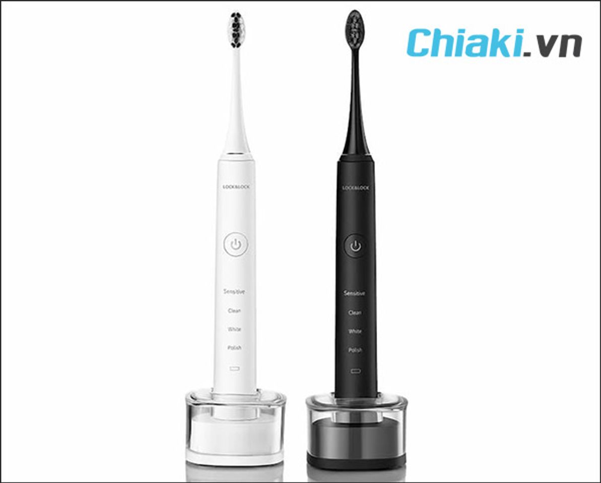 review b&agrave;n chải điện Lock&Lock về thiết kế