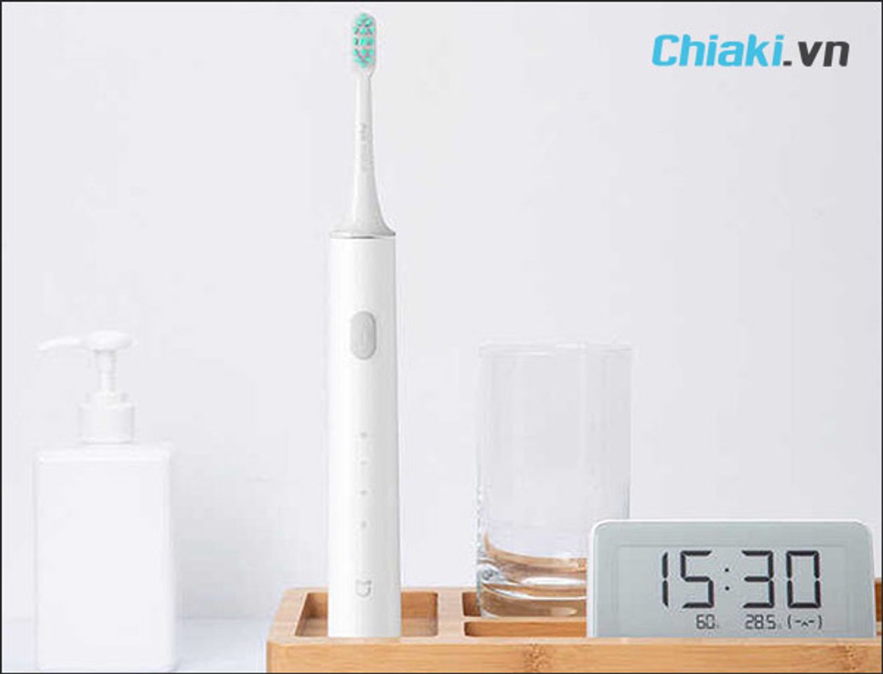 review ch&acirc;n thực b&agrave;n chải điện xiaomi t500