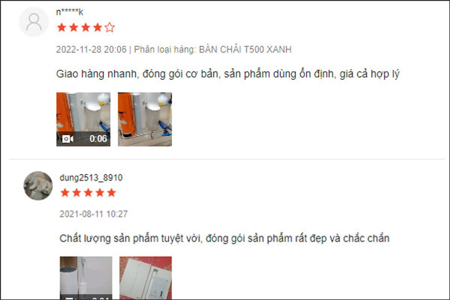 đ&aacute;nh gi&aacute; ch&acirc;n thực về b&agrave;n chải điện Xiaomi của kh&aacute;ch h&agrave;ng