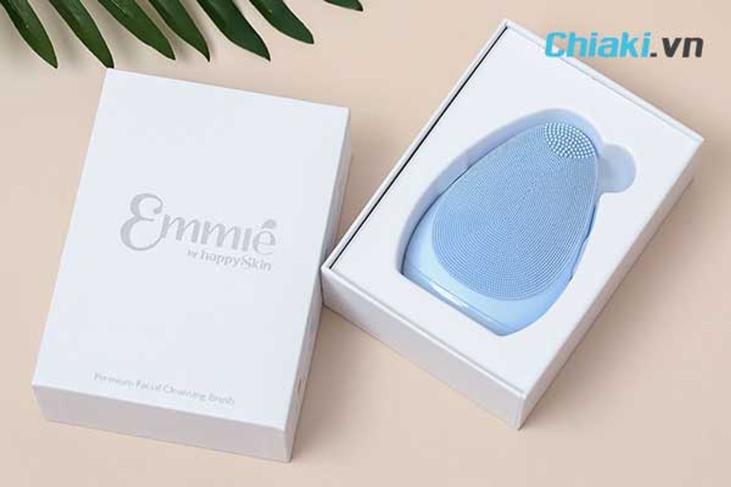 Review m&aacute;y rửa mặt Emmie về bao b&igrave; thiết kế