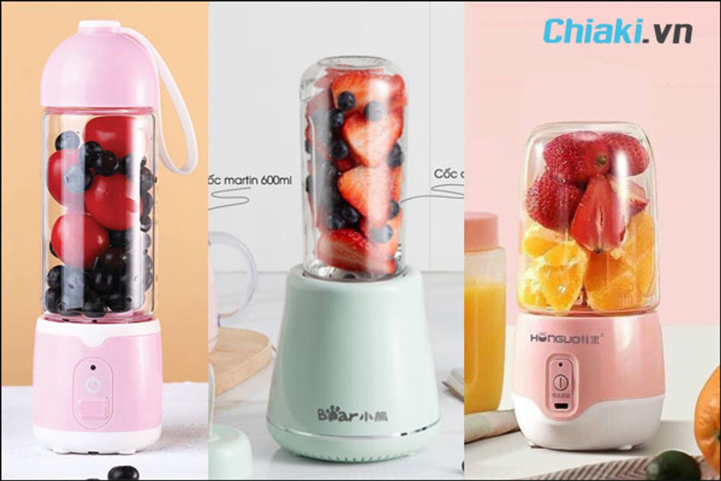 Review m&aacute;y xay sinh tố mini tốt hiện nay