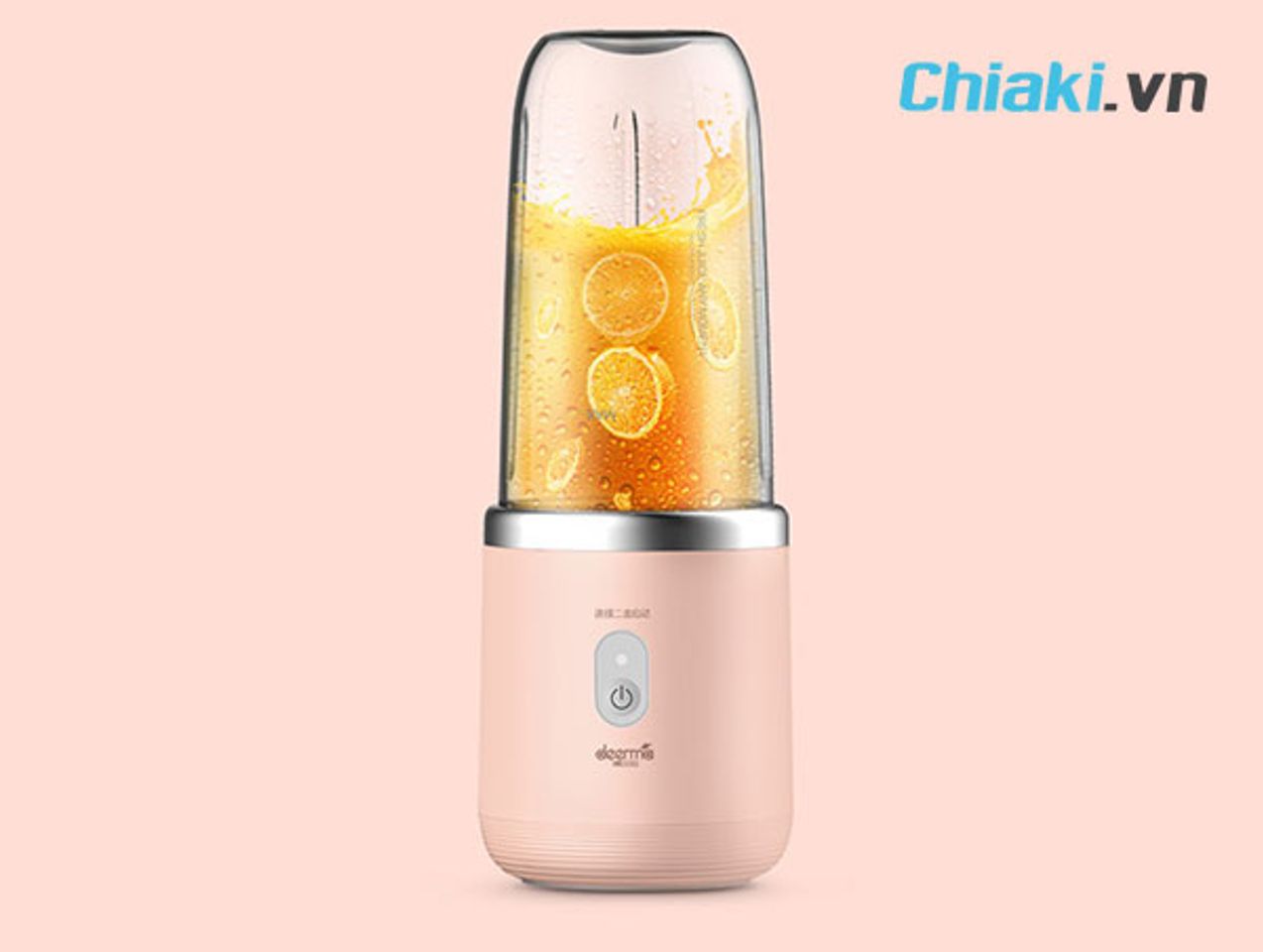 review m&aacute;y xay sinh tố mini của thương hiệu Deerma