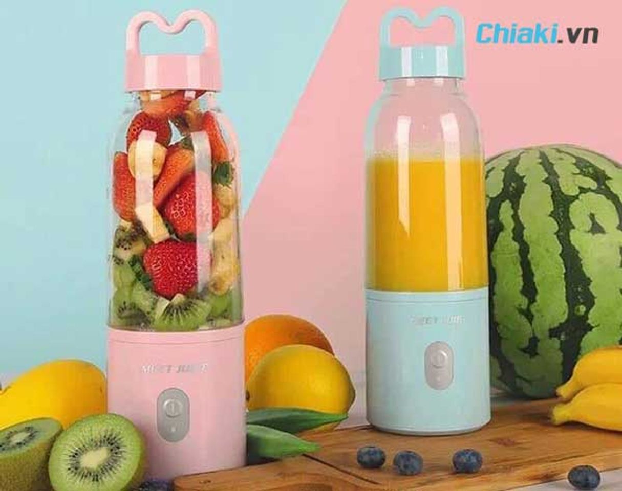 review m&aacute;y xay sinh tố mini meet juice ch&acirc;n thực nhất
