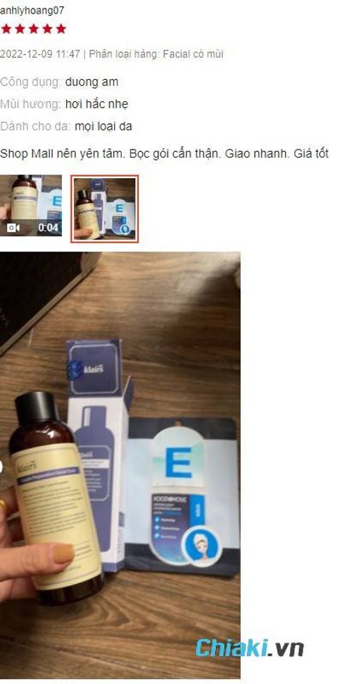 Review Toner kh&ocirc;ng cồn cho da kh&ocirc; Dear Klairs Supple Preparation Facial&nbsp;