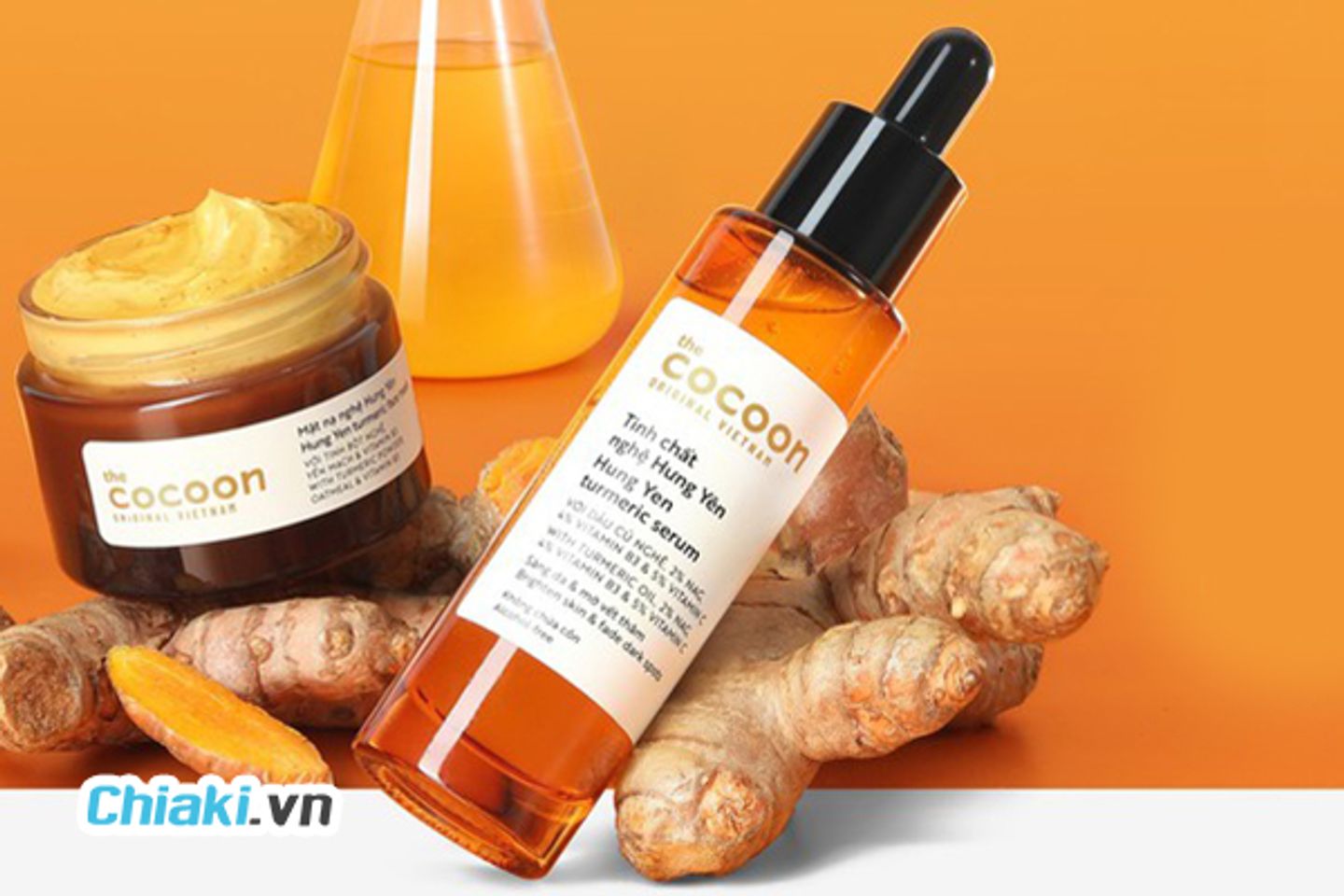 Serum nghệ trị th&acirc;m mụn Cocoon Turmeric Serum