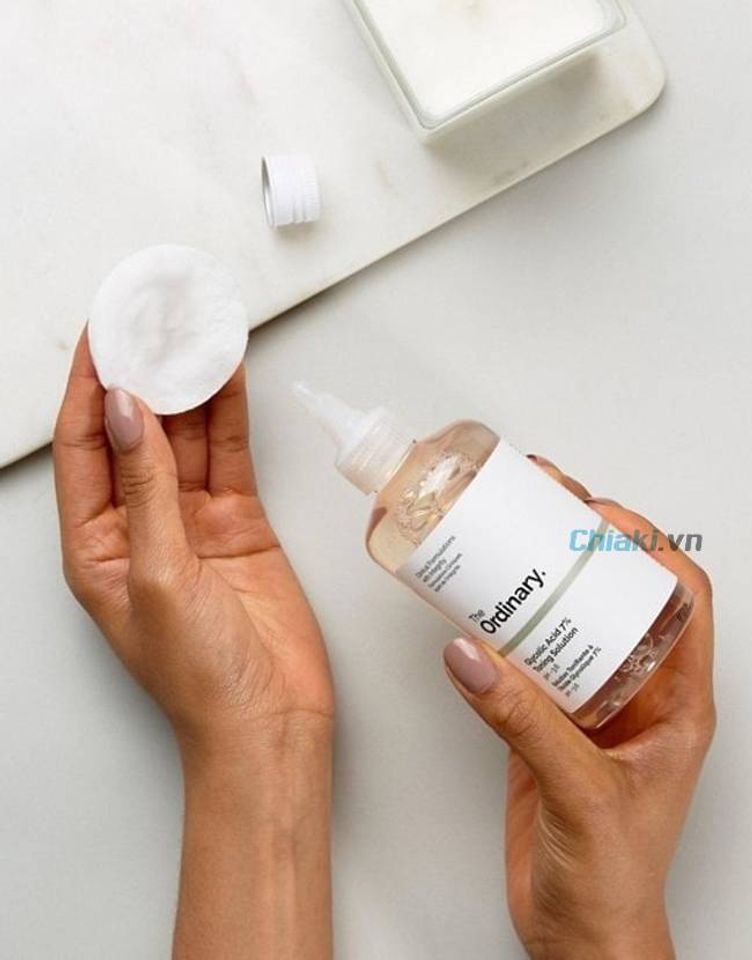 Toner AHA The Ordinary Glycolic Acid 7% gi&uacute;p cải thiện nếp nhăn