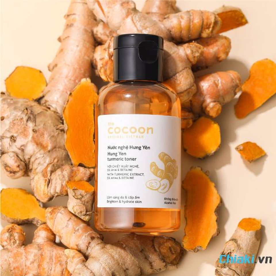 Toner Cocoon AHA 5% Nghệ Hưng Y&ecirc;n
