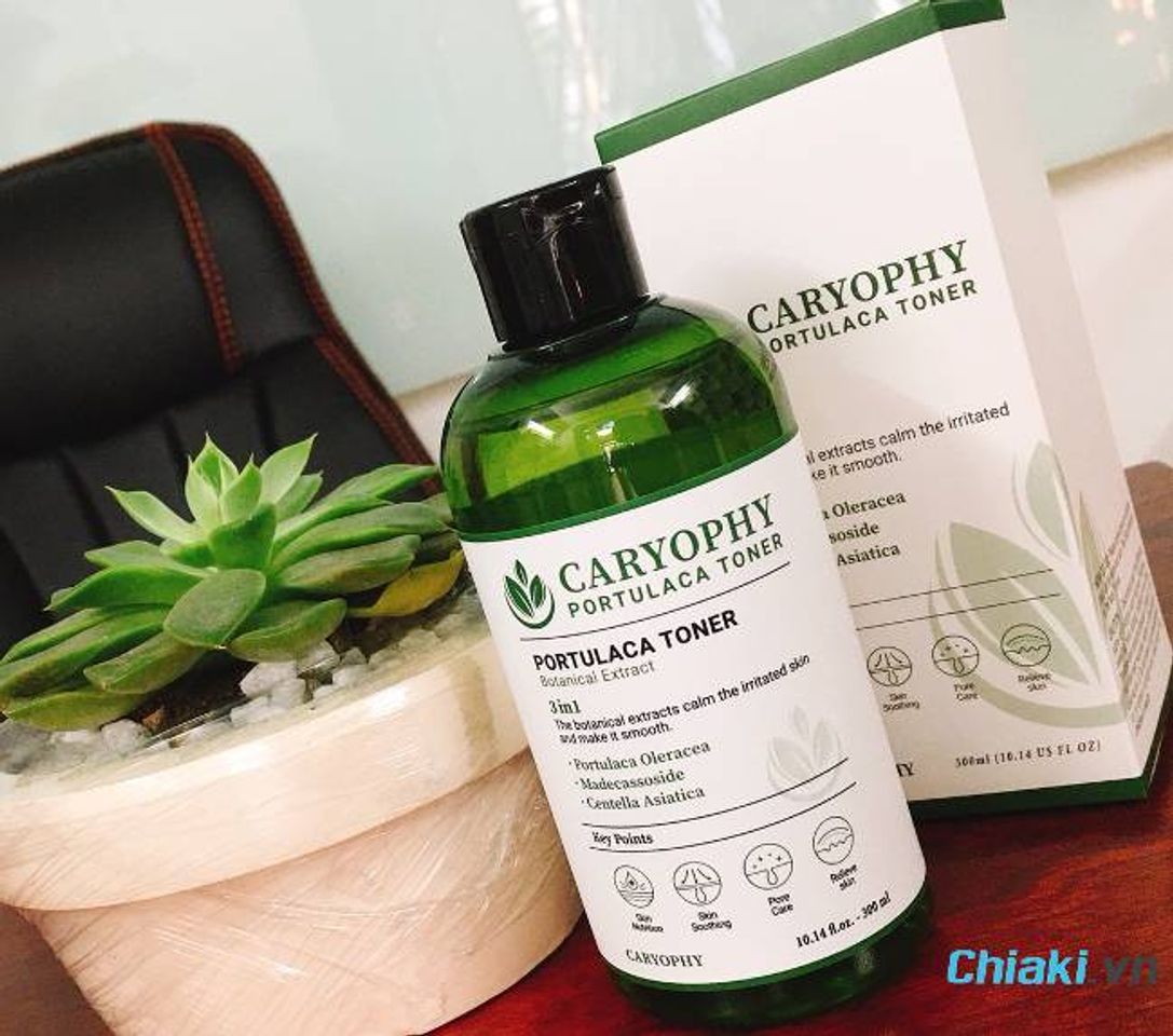 Toner kh&ocirc;ng cồn tốt trị mụn Caryophy Portulaca H&agrave;n Quốc