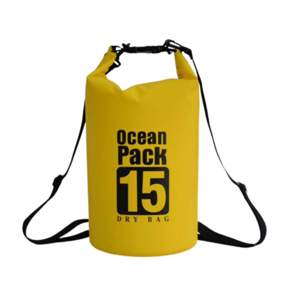 Túi đựng đồ chống nước có quai đeo Ocean Pack màu vàng