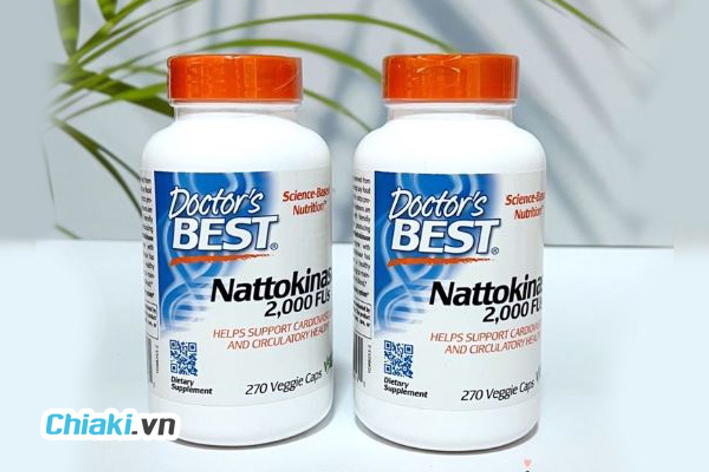 Vi&ecirc;n uống bổ sung, ngăn ngừa quỵ tim Doctor's Best Nattokinase