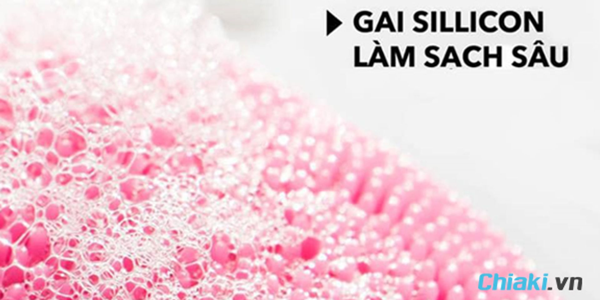 Đầu gai Silicon 1.1mm của d&ograve;ng m&aacute;y rửa mặt Halio