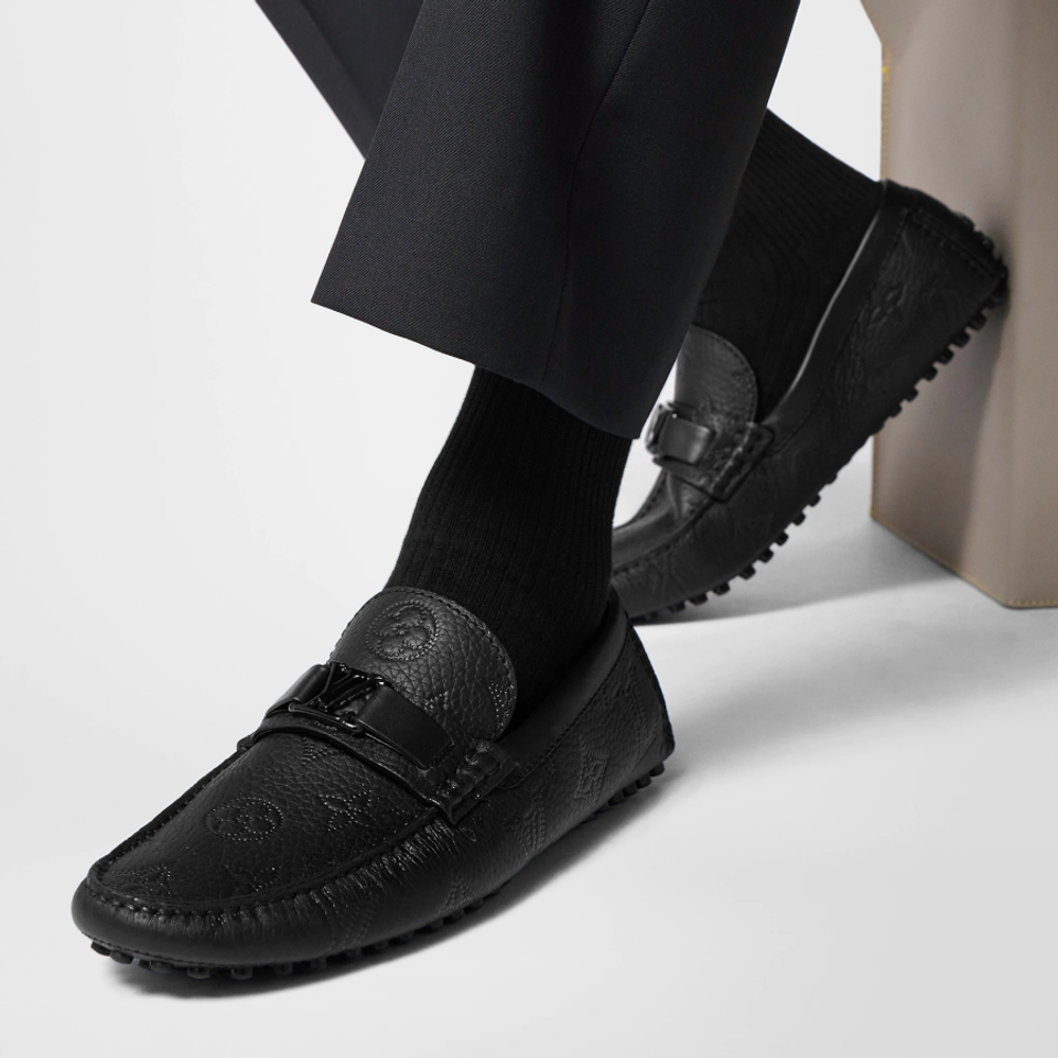 Giày lười nam Louis Vuitton Hockenheim Moccasin thanh lịch, sang trọng