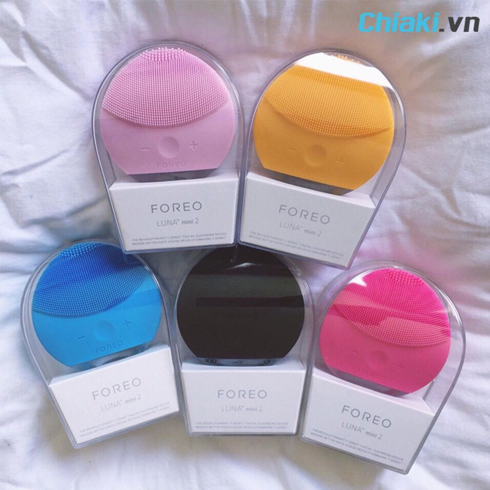 Review m&aacute;y rửa mặt tốt Foreo Luna Mini 2