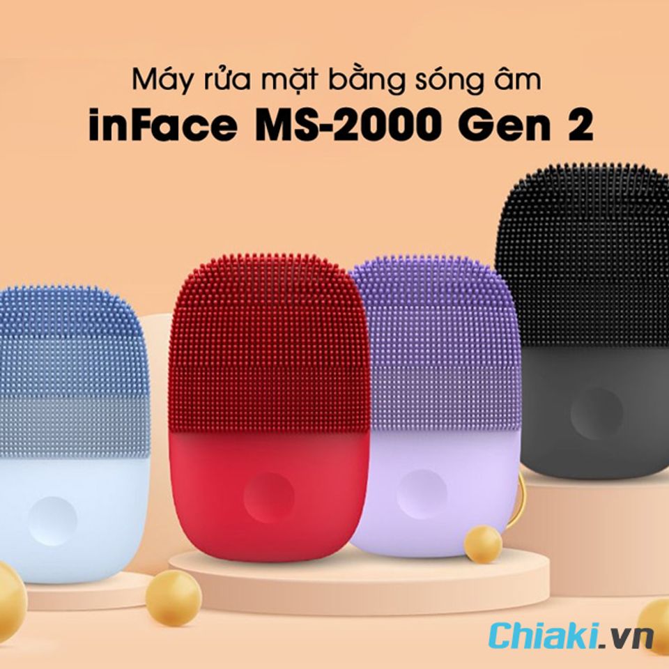 review M&aacute;y rửa mặt Xiaomi InFace Gen 2 MS2000