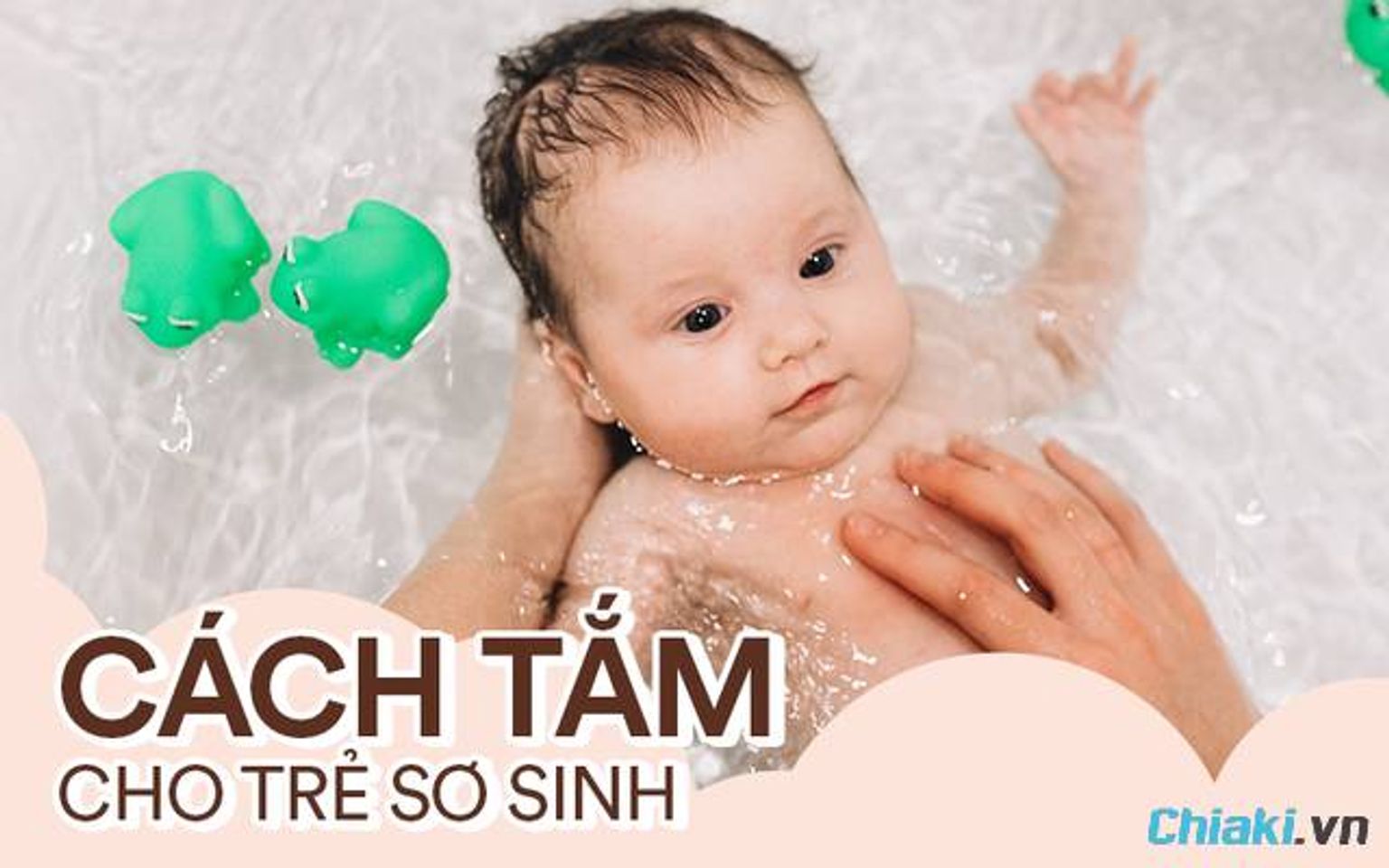 M&aacute;ch mẹ mẹo nhanh khi tắm cho b&eacute; tại nh&agrave;