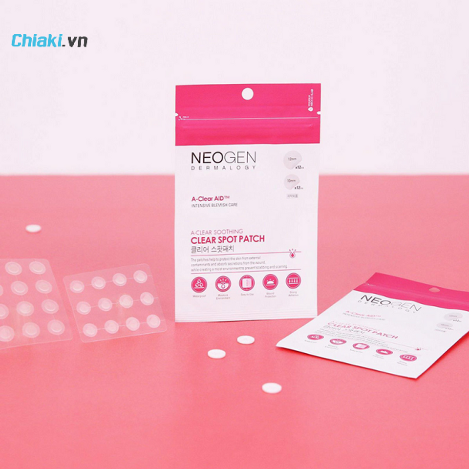 Miếng d&aacute;n mụn Neogen Dermalogy A-Clear Soothing Clear Spot Patch