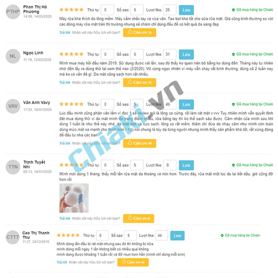 Đ&aacute;nh gi&aacute; m&aacute;y rửa mặt Nano Flawless của người d&ugrave;ng