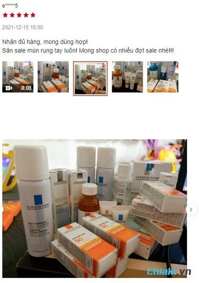 Review Serum trị sẹo lỗ cho da nhạy cảm La Roche-Posay 10% Pure Vitamin C&nbsp;