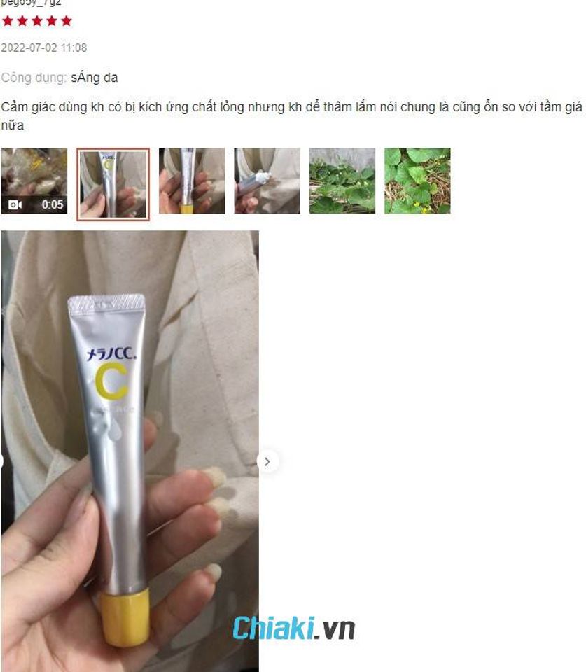 Review Serum trị sẹo rỗ của Nhật Bản gi&aacute; rẻ vitamin C Melano CC Rohto&nbsp;