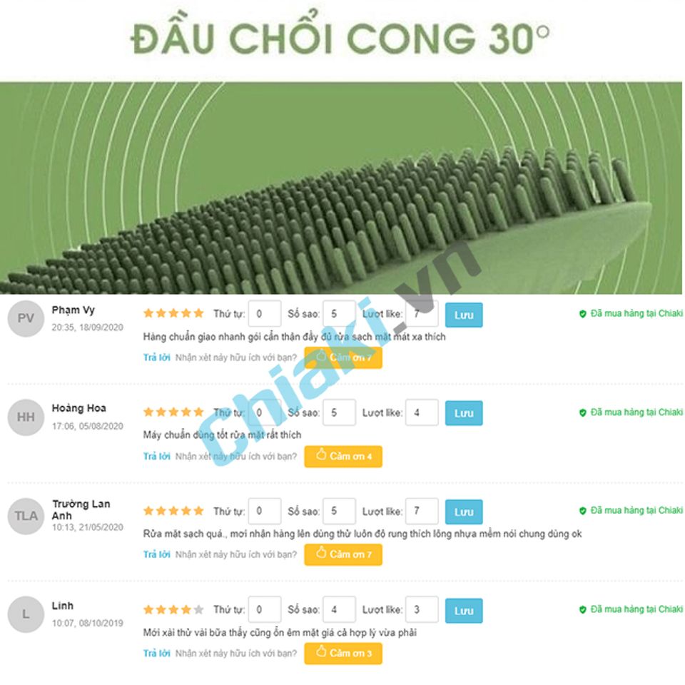 Review m&aacute;y rửa mặt Juvera S của người d&ugrave;ng