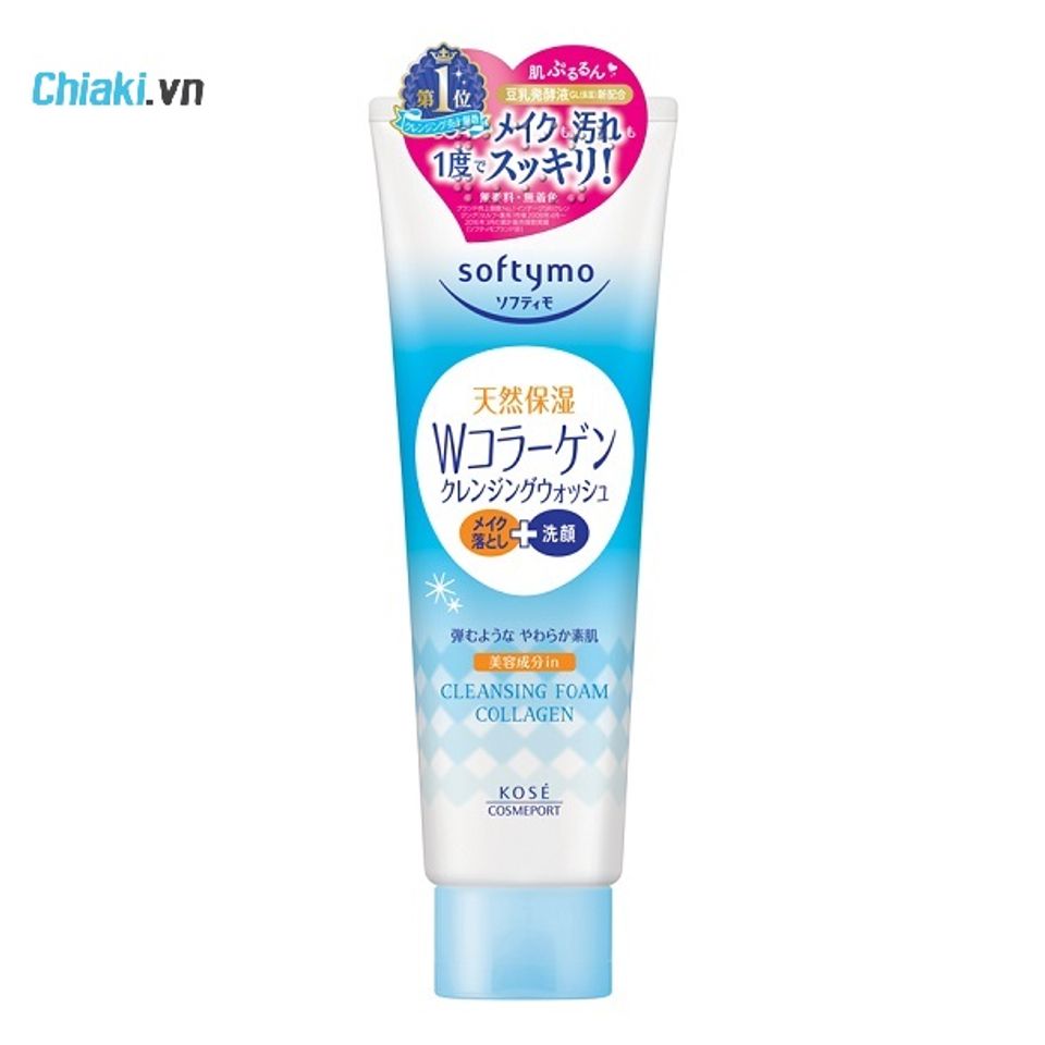 Sữa rửa mặt cho da kh&ocirc; mụn của Nhật Kose Softymo