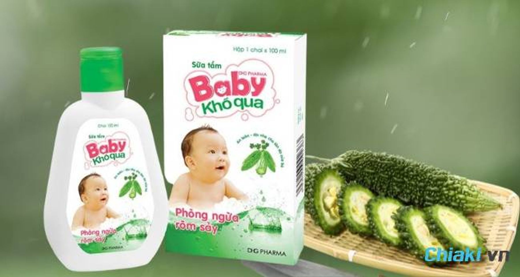 Sữa tắm Baby khổ qua trị r&ocirc;m sảy cho b&eacute;&nbsp;