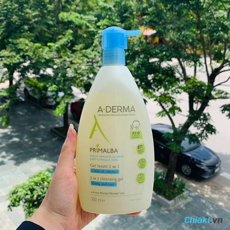 Sữa tắm đặc trị r&ocirc;m sảy cho b&eacute; A-Derma Primalba Baby