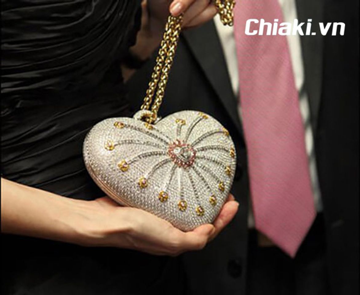 t&uacute;i x&aacute;ch cực đắt thế giới Mouawad 1001 Night Diamond Purse