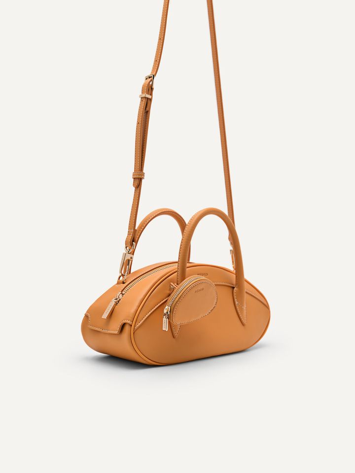 Túi xách Pedro Bianca Bowling Bag PW2-65060006 Orange kiểu dáng thời trang