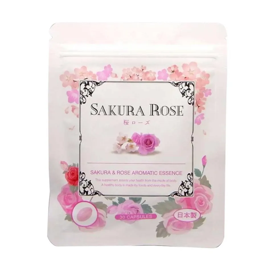Viên uống hỗ trợ thơm cơ thể Sakura Rose 30 viên
