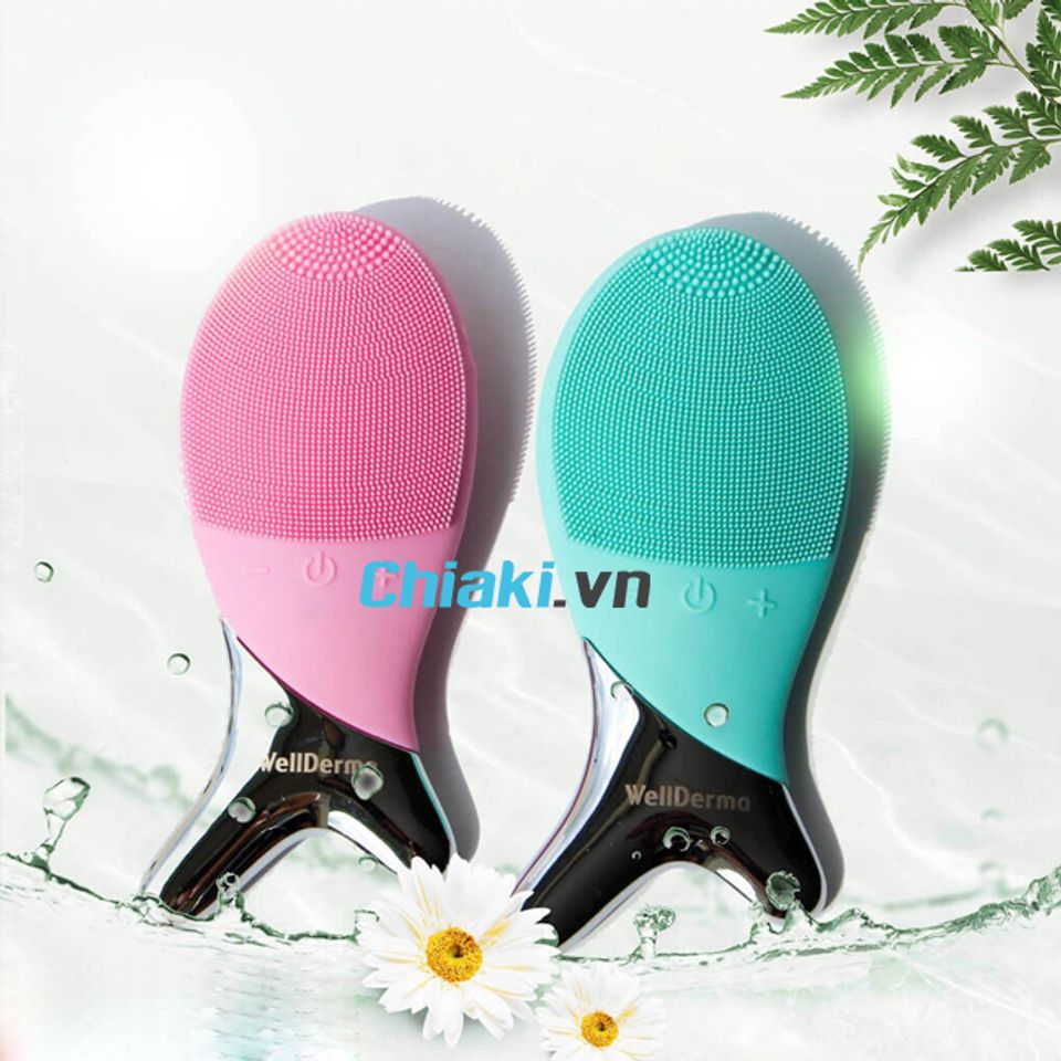 M&aacute;y rửa mặt con c&aacute; WellDerma Cleansing Fish