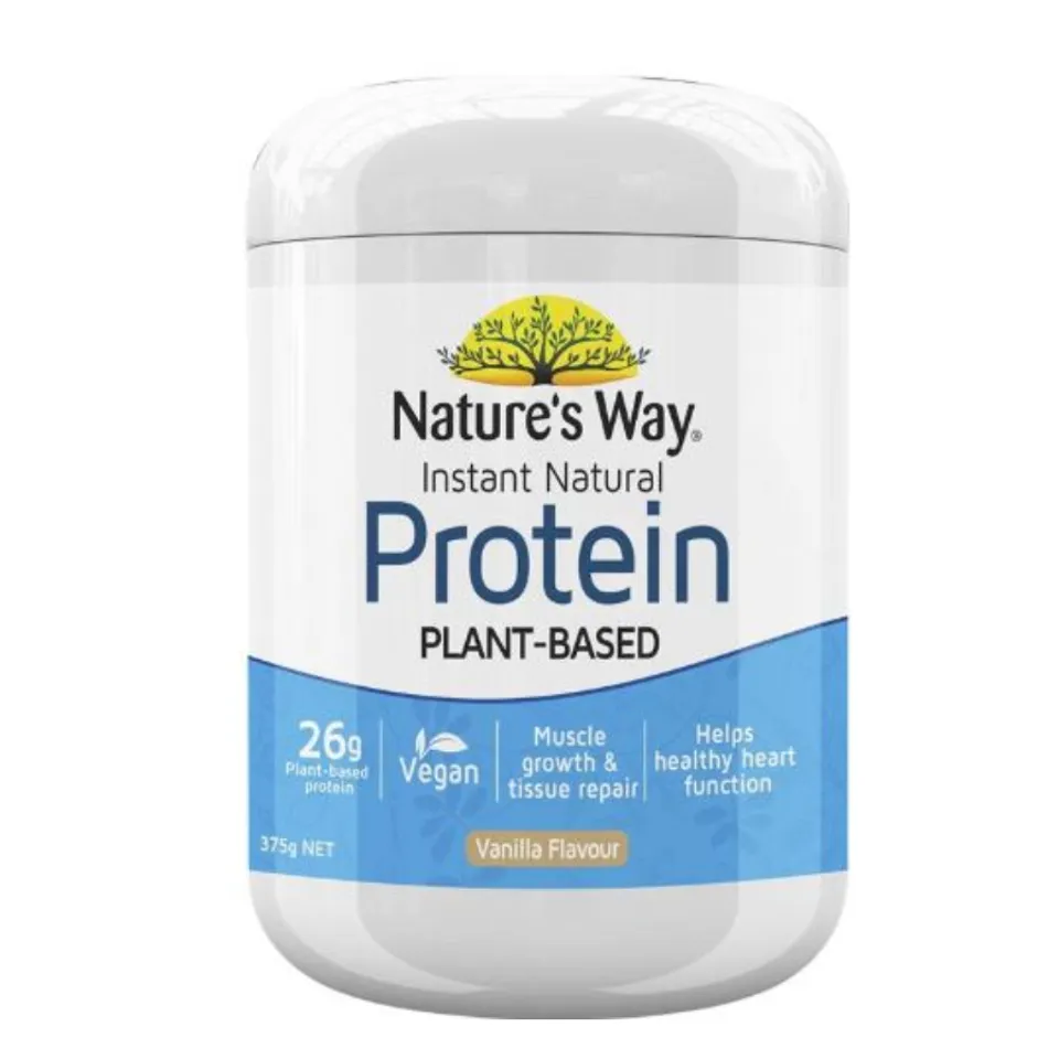 Bột uống hỗ trợ bổ sung protein Nature’s Way Protein Vanilla