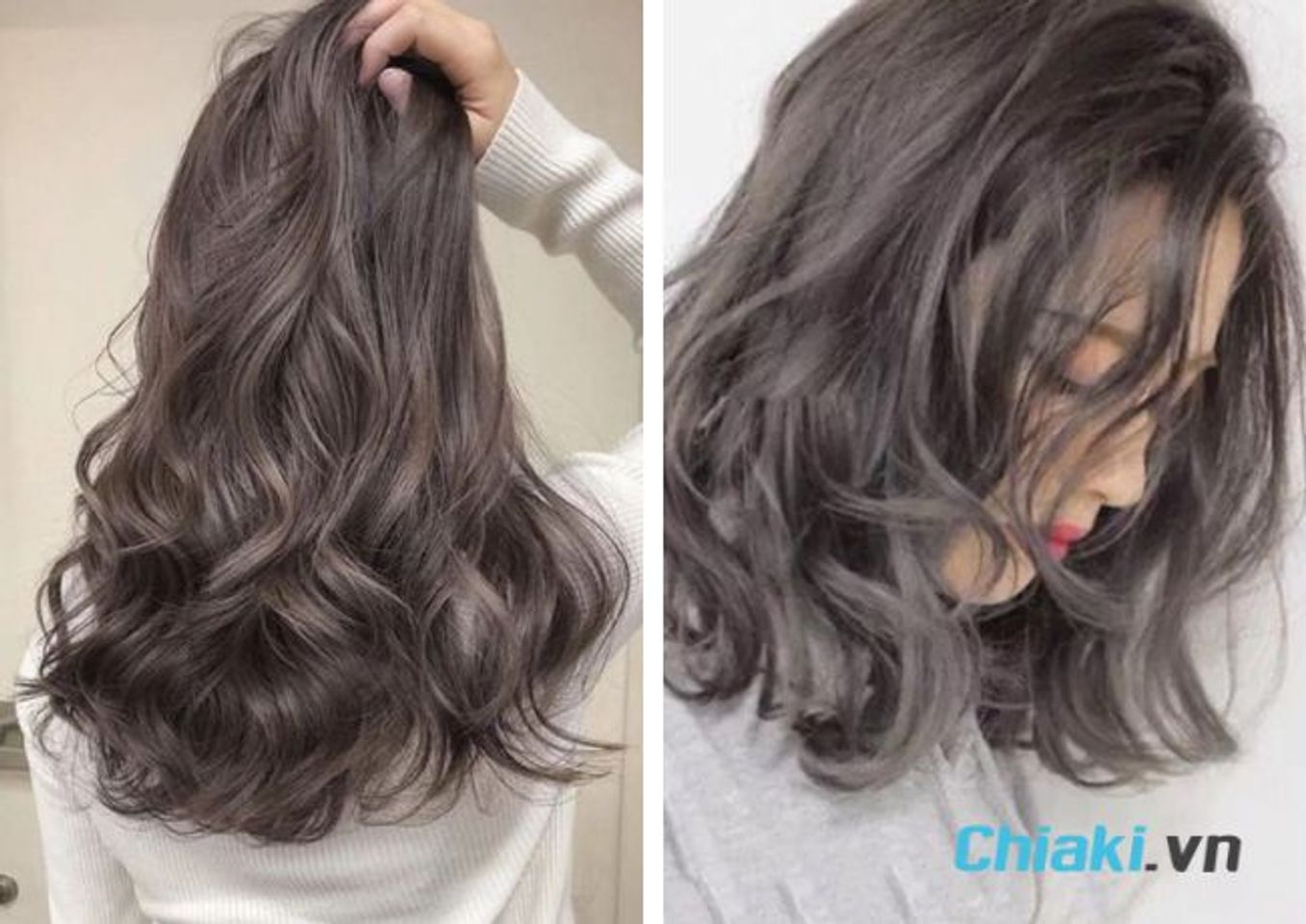Kiểu t&oacute;c n&acirc;u t&acirc;y kh&oacute;i trầm
