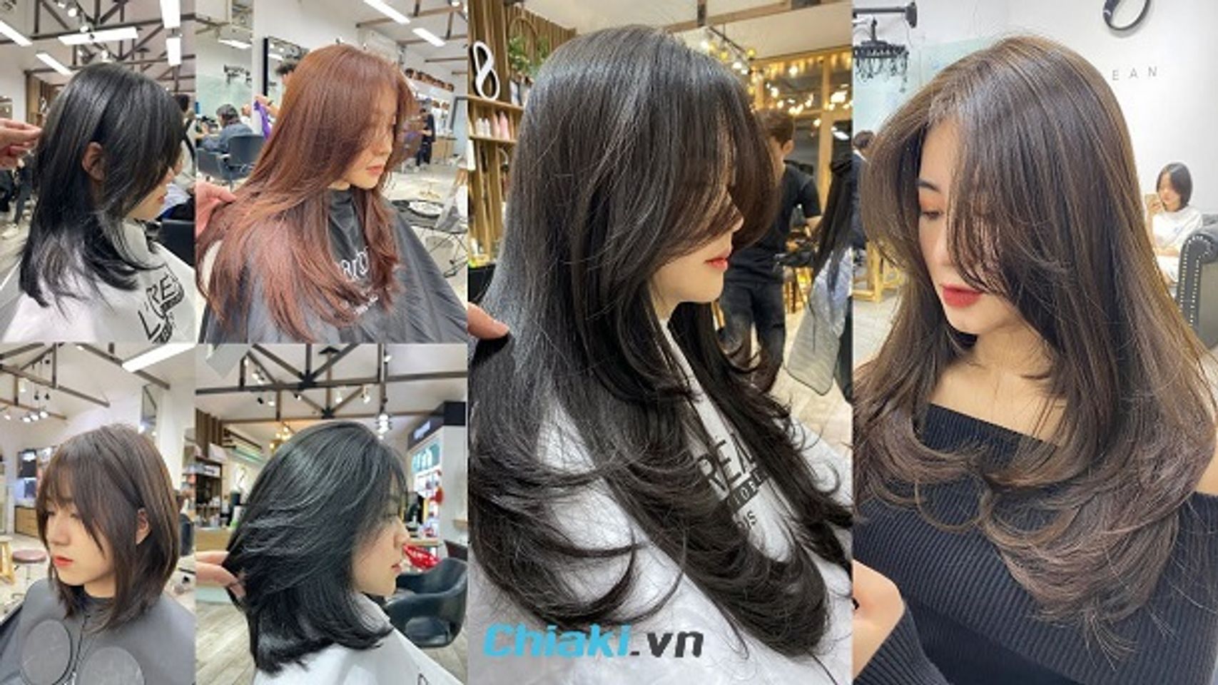 C&aacute;ch cắt t&oacute;c layer medium length tại nh&agrave;