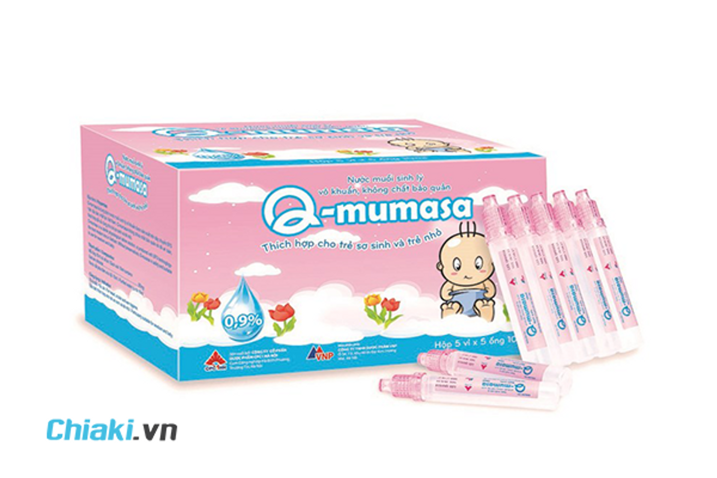 Dung dịch nhỏ mắt Q-Mumasa Baby 0.9%