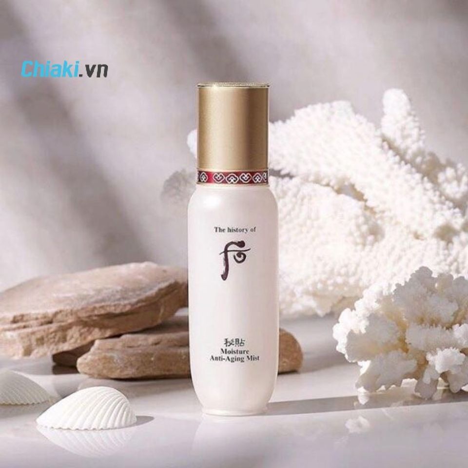 Xịt kho&aacute;ng giữ lớp trang điểm H&agrave;n Quốc The History Of Whoo Bichup Moisture Anti-Aging Mist