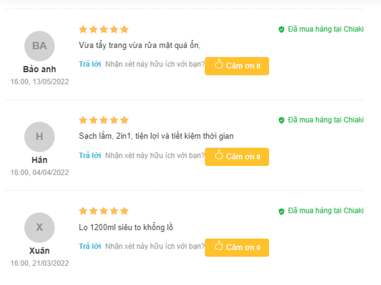 Đ&aacute;nh gi&aacute; sữa rửa mặt tẩy tế b&agrave;o chết Ahohaw từ người d&ugrave;ng