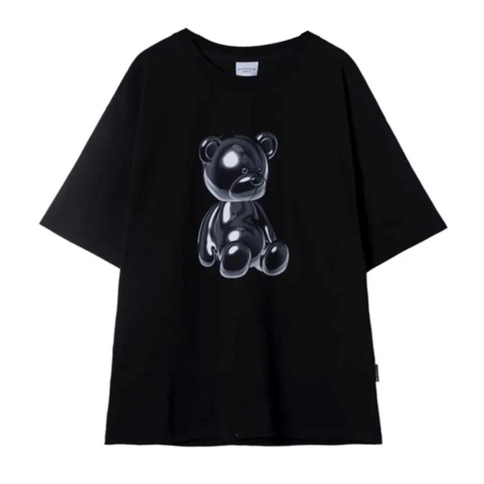 Áo thun Acmé De La Vie ADLV Metal Bear Short Sleeve T-Shirt Black