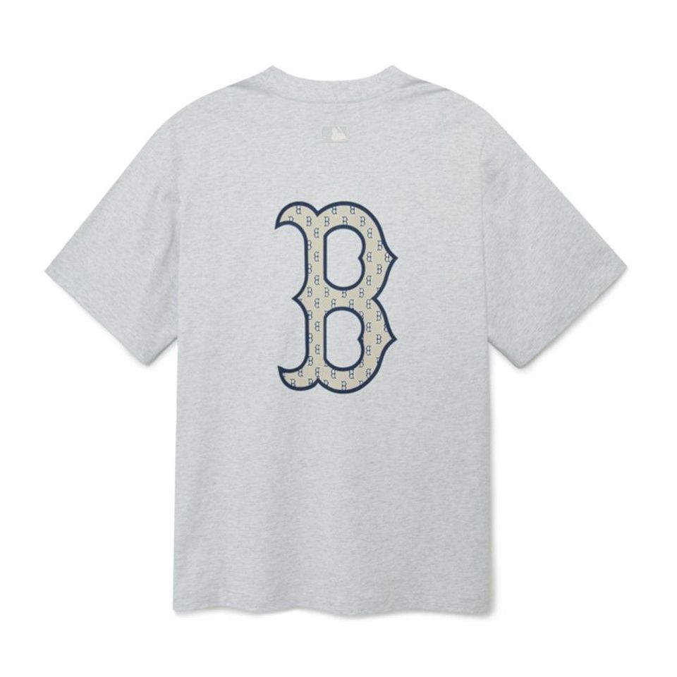 Áo thun MLB Classic Monogram Big Logo Boston Red Sox T-Shirts 3ATSM0233-43MGL