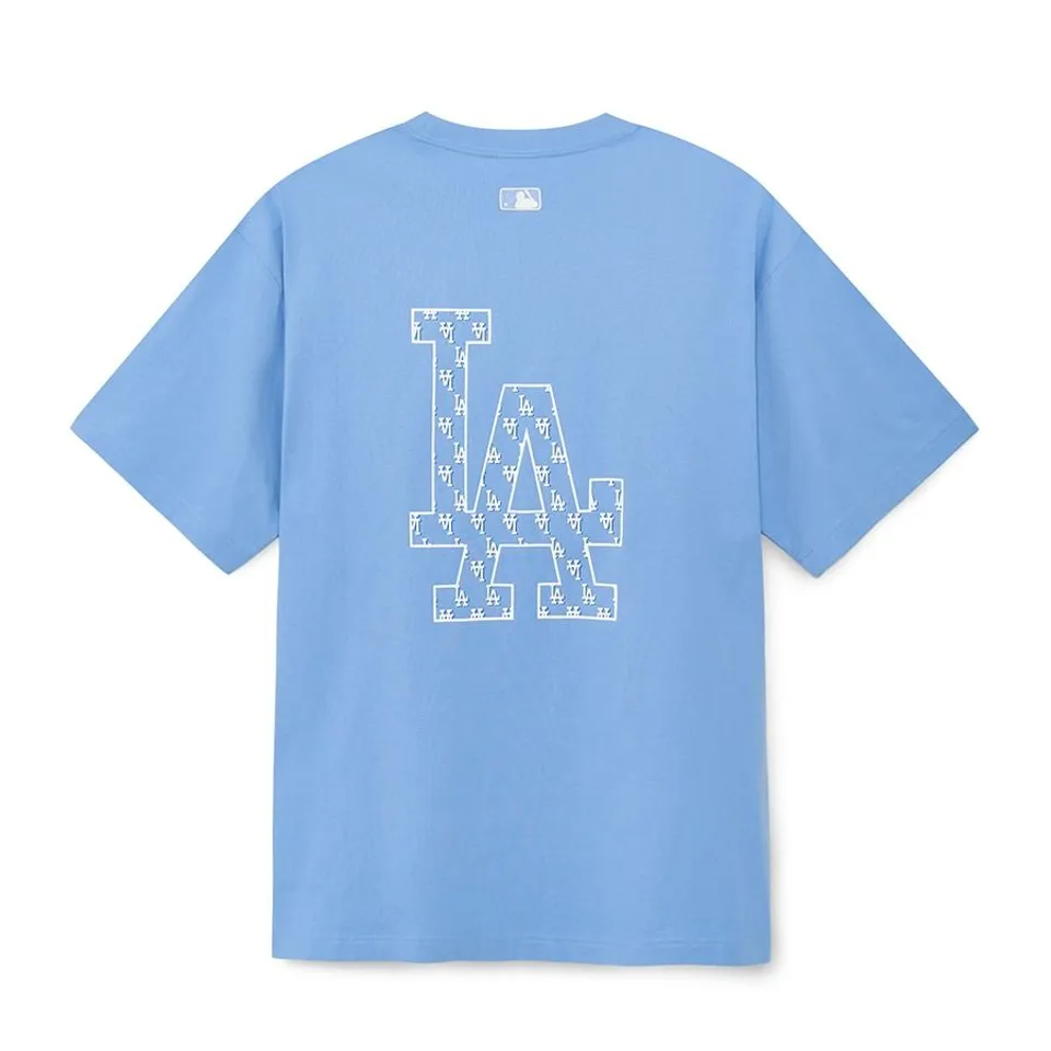Áo thun MLB Logo T-Shirts LA Dodgers 3ATSM0233-07CBL Blue