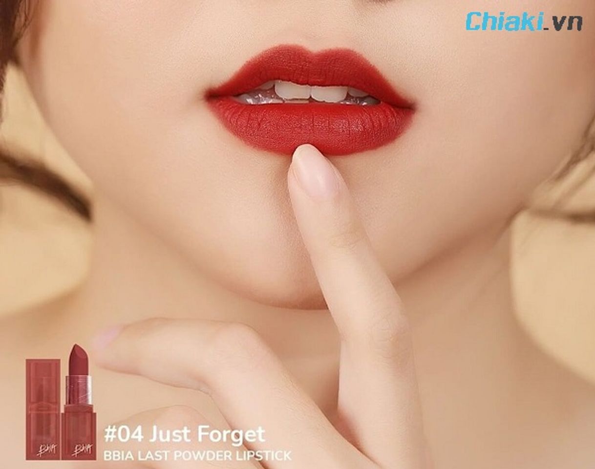 Son thỏi Bbia m&agrave;u 04 Just Forget