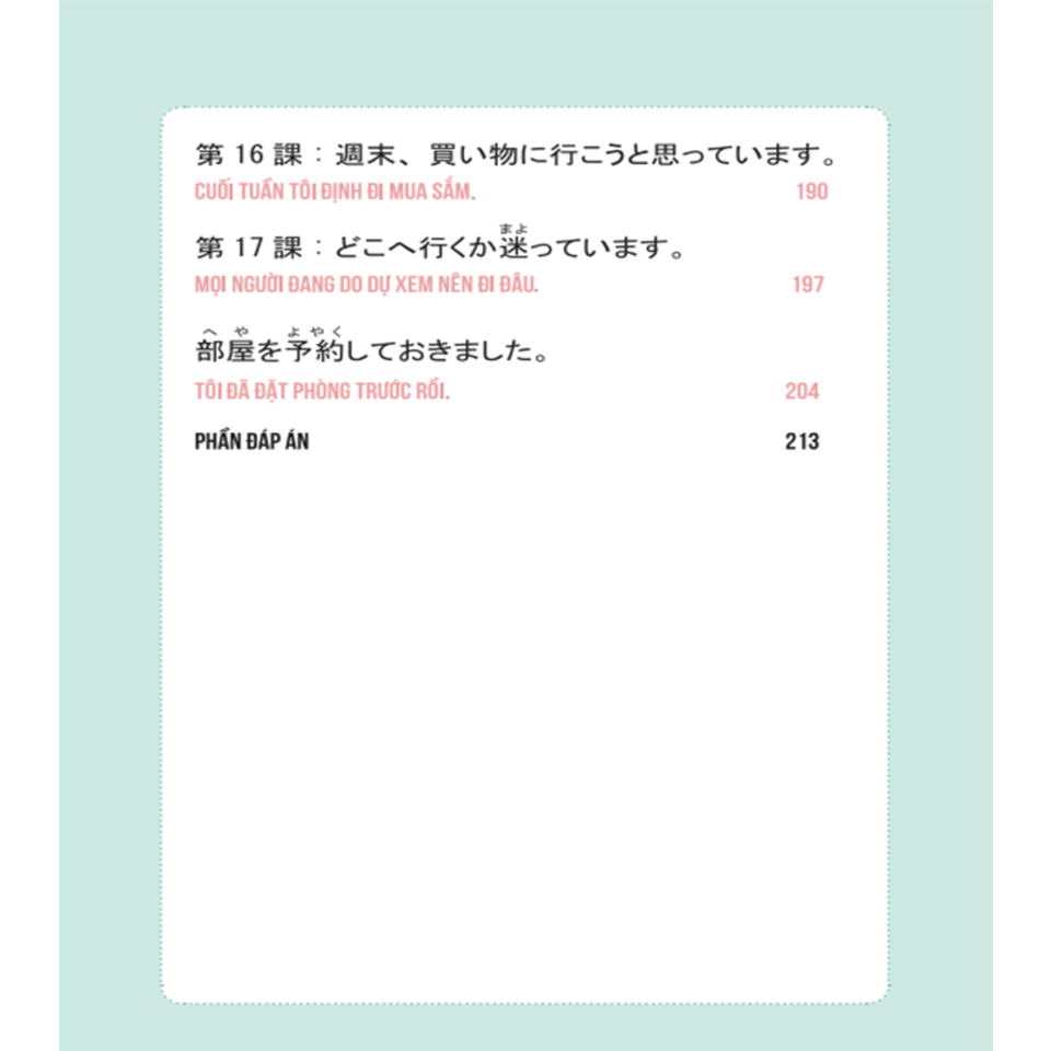 Bộ sách dành cho người tự học - Từ vựng tiếng Nhật qua hội thoại giao tiếp