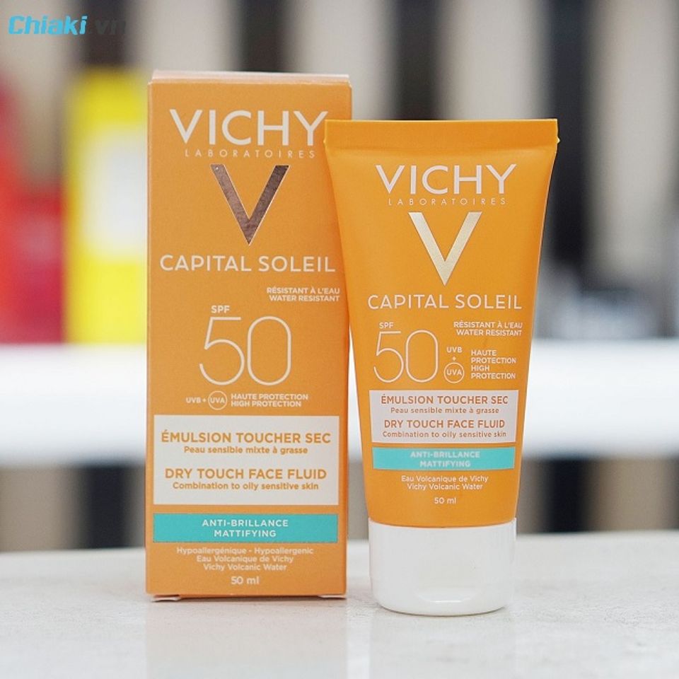 Kem chống nắng Vichy Capital Soleil SPF50 d&agrave;nh cho da dầu