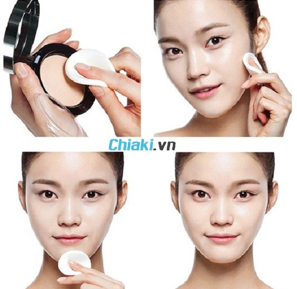 Thứ tự c&aacute;c bước d&ugrave;ng phấn phủ trang điểm d&agrave;nh cho n&agrave;ng