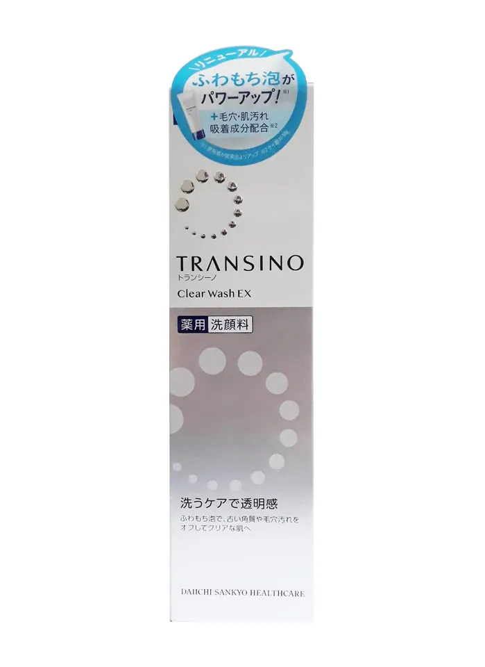 Sữa rửa mặt Transino Clear Wash hỗ trợ giảm nám chính hãng