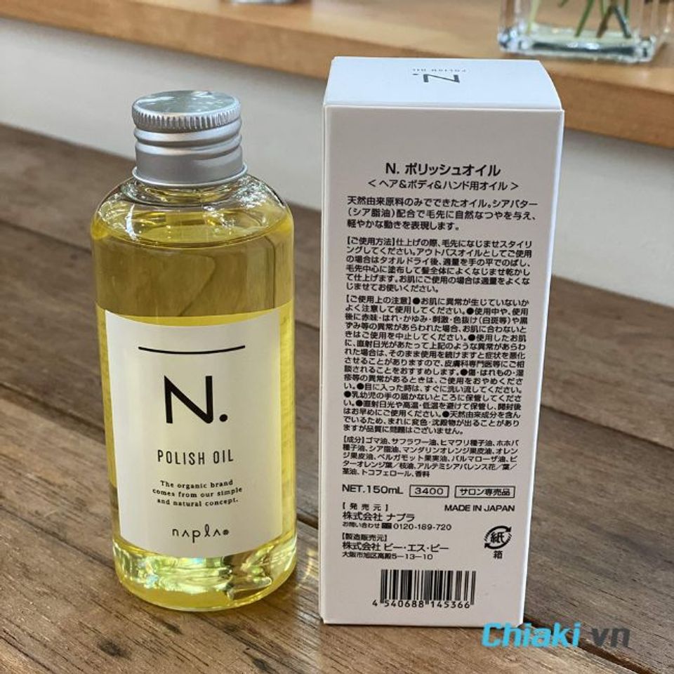 Tinh dầu dưỡng b&oacute;ng t&oacute;c Napla