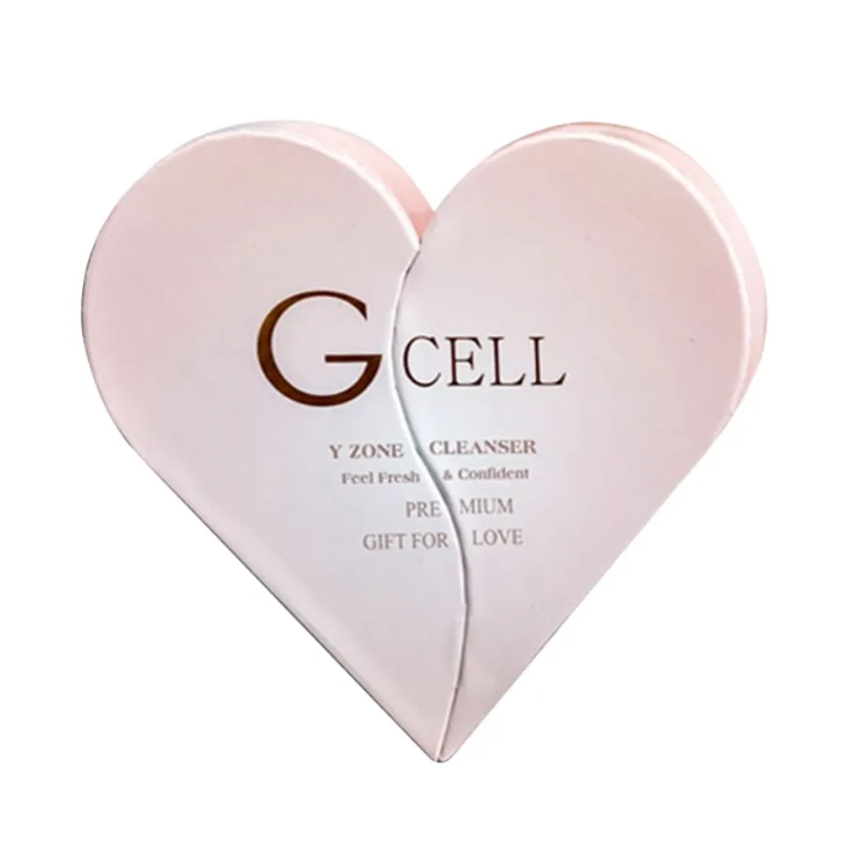 Viên đặt hỗ trợ se khít vùng kín Gcell Y Zone Cleanser Premium hộp trái tim