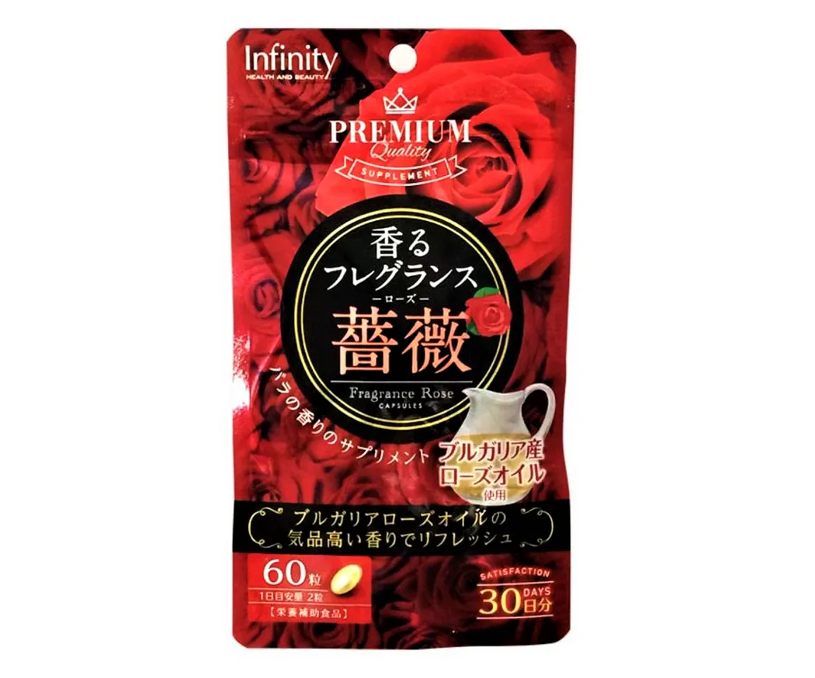 Viên hoa hồng làm thơm cơ thể Infinity Premium Fragrance Rose